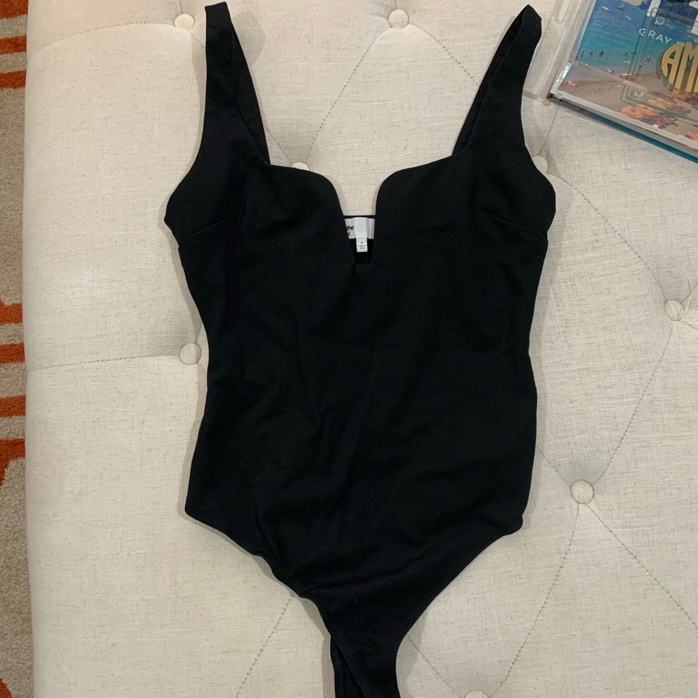 By the way - black tank bodysuit